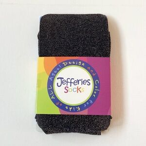 NWT Jefferies Socks Metallic Tights